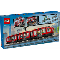 Klocki LEGO 60423 Tramwaj miejski ze stacją CITY